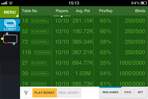 online poker dla iphone/ipad